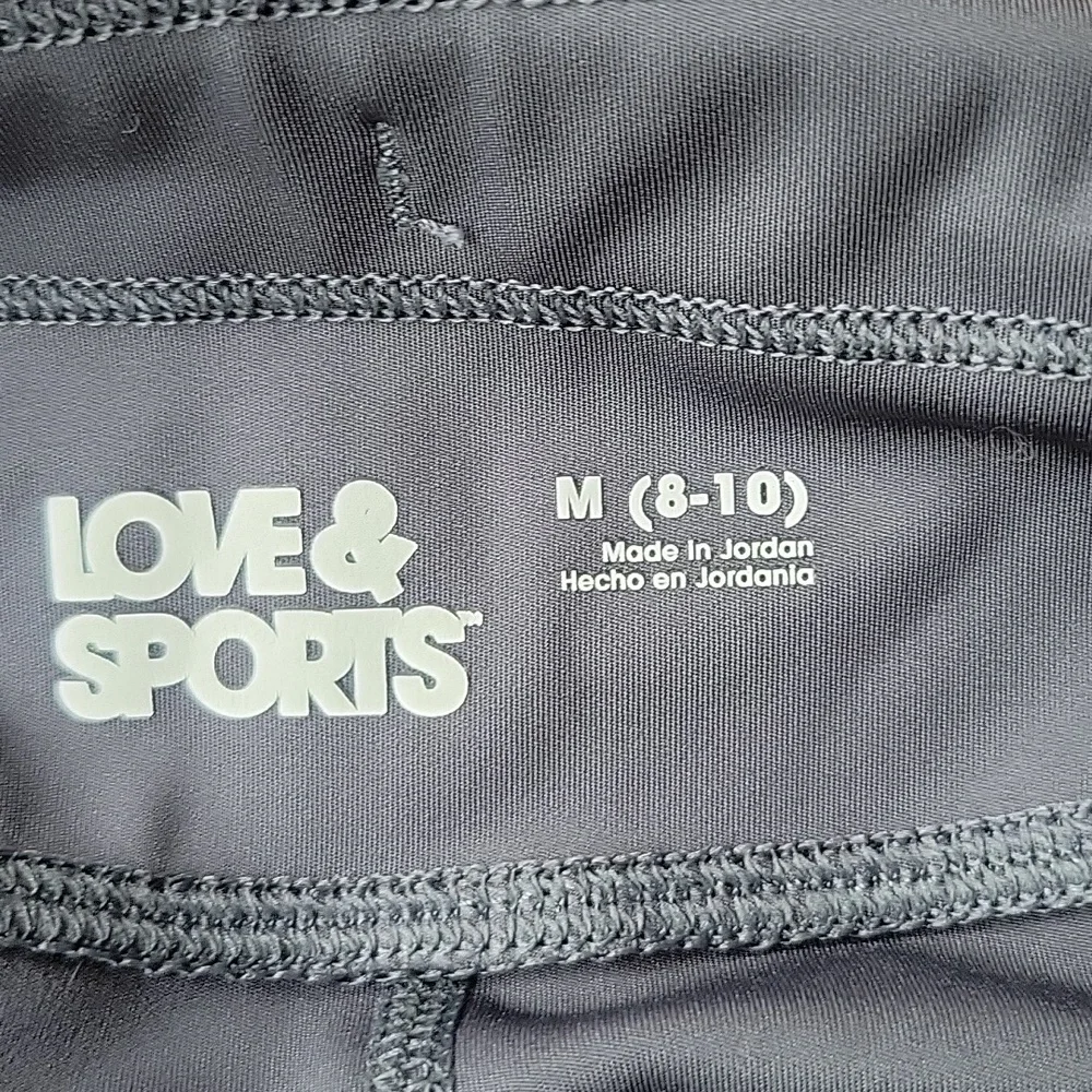 🍀Love&Sports Biking Shorts, gray, drawstring, Pockets!!!! - Picture 7 of 8